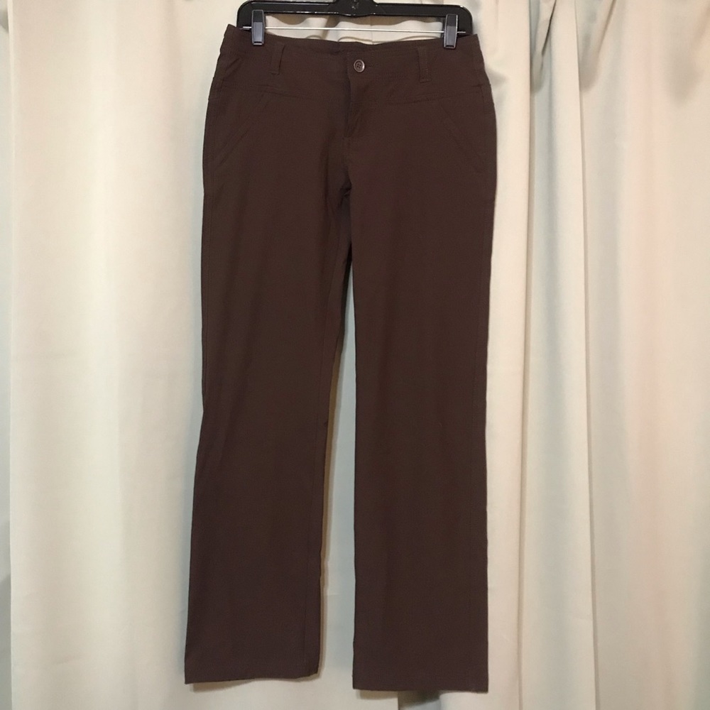 prAna Dark Brown Straight Leg Women’s Cargo Pants